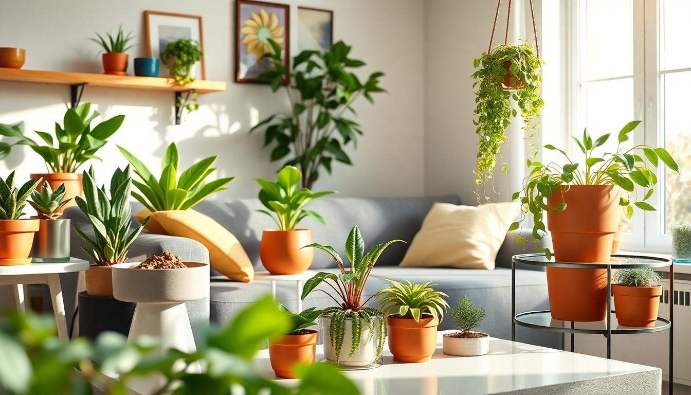 indoor pots for plants