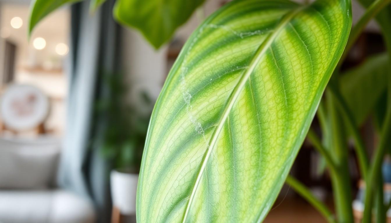 early stage spider mites on houseplants