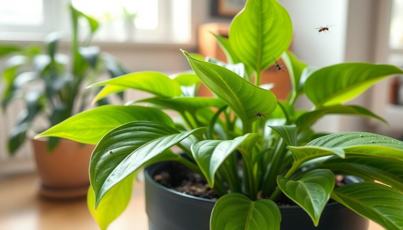 how to kill gnats in houseplants