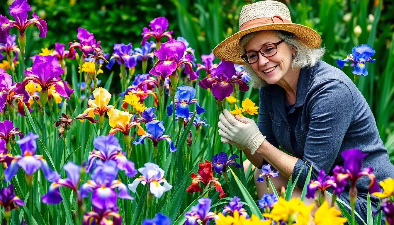 iris plant care